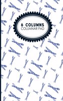 6 Columns Columnar Pad: (6 Columns Columnar Pad)