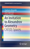 Invitation to Alexandrov Geometry