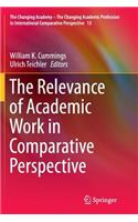 Relevance of Academic Work in Comparative Perspective