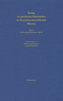 Katalog Der Griechischen Handschriften Der Bayerischen Staatsbibliothek Munchen