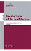 Recent Advances in Intrusion Detection