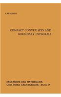 Compact Convex Sets and Boundary Integrals