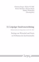 13. Leipziger Insolvenzrechtstag