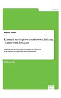 Konzept zur Regenwasserbewirtschaftung - Lenné Park Potsdam