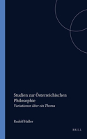 Studien zur Österreichischen Philosophie