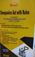 Companies act with rules june 2018 pocket edition