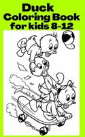 Duck Coloring Book for kids 8-12