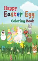 Happy Easter Egg Coloring Book