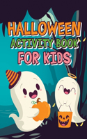 Halloween Activity Book for Kids
