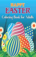 Happy Easter Coloring Book For Adults