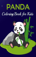 Panda coloring book for kids