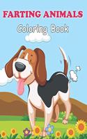 Farting Animals Coloring Book: Funny farting animals coloring book for kids - 50 cute Bunny that fart coloring book for kids, Toddlers and Preschool.