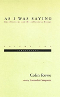 As I Was Saying, Volume 2