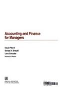 Accounting And Finance For Managers - Technology And Application
