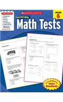 Scholastic Success with Math Tests: Grade 6 Workbook