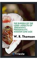 Burden of the Lord