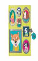 Pet Portraits Locked Diary