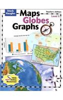 Steck-Vaughn Maps, Globes, Graphs: Teacher's Guide Level E 2004(Cr Maps/Graphs 2004)