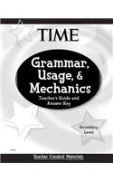 Grammar, Usage, and Mechanics Teacher's Guide (Secondary): (Exploring Writing)