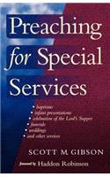 Preaching for Special Services