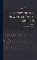 History of the New York Times, 1851-1921