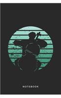 Cello Instrument Art Graphic Notebook