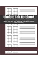 Ukulele Tab Notebook
