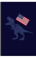 T Rex USA Flag