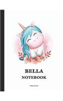 Bella Wide Ruled Notebook