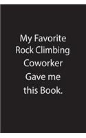 My Favorite Rock Climbing Coworker Gave Me This Book.