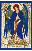 St Gabriel: 5.5 x 8.5 Archangel Journal Notebook(1 Angels of God)