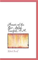 Memoir of the REV. Joseph Sanford, A.M.
