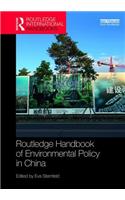 Routledge Handbook of Environmental Policy in China
