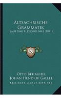 Altsachsische Grammatik