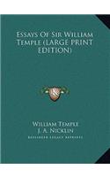 Essays of Sir William Temple