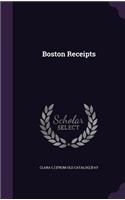 Boston Receipts