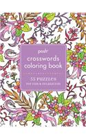 Posh Crosswords Adult Coloring Book