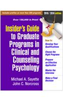 Insider's Guide to Graduate Programs in Clinical and Counseling Psychology