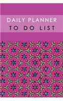 Daily Planner to Do List