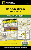 Moab Area [Map Pack Bundle]: (National Geographic Trails Illustrated Map)