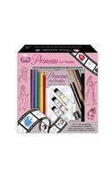 Disney Princess Art Studio [With Palette and Pens/Pencils and 2 Paintbrushes and Watercolor Paint and Eraser and Sharpener and