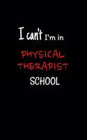 i can't i'm in Physical therapist school