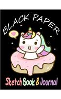 BLACK PAPER SketchBook & Journal