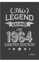 This Legend was born in 1964 LIMITED EDITION