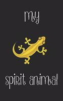 Gecko Is My Spirit Animal Notebook