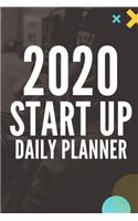 2020 Start Up Daily Planner 6x9: Business Calendar 2020 startup, password tracker, my notes, daily, weekly, monthly