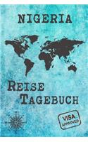 Nigeria Reise Tagebuch: Notizbuch liniert 120 Seiten - Reiseplaner zum Selberschreiben - Reisenotizbuch Abschiedsgeschenk Urlaubsplaner