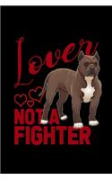 Lover not a Fighter: 110 Game Sheets - Four in a Row Fun Blank Games - Soft Cover Book for Kids for Traveling & Summer Vacations - Mini Game - Clever Kids - 110 Lined pa