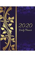 2020 Daily Planner: Large 8"x 10" Daily and Monthly Agenda Planner and Organizer - 1-Page-a-Day to Plan, Organize and Be Productive V17