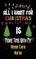 All I want for Christmas is more time with my Home Care Nurse